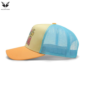 Gorras de béisbol de malla transpirable de estilo único, ajustables, para verano, con impresión de logotipo propio, recién llegadas, del mejor proveedor, para adultos. - Product Image 3