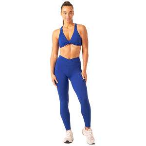 OEM Women's Active Sports Fitness Workout Yoga Set Sexy Sports Bras and <b>Leggings</b> Solid <b>Pattern</b> Plus Size Features - Product Image 6