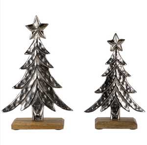 High Quality Aluminium <b>Christmas</b> Tree Decor Single-piece Handmade Modern Eco-Friendly Durable Tabletop Sculpture for Living Room - Product Image 4