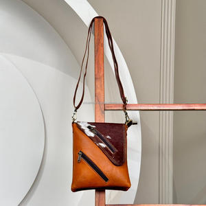 Western Pattern Cowhide Fur Sling Bag Multi Uses New Arrival Stylish Bags Unisex Luxury Sling Bags for Women's Uses - Product Image 2