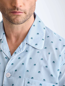 Cómodo conjunto de pijama de algodón para hombre, ropa de dormir de manga larga, ropa de dormir Unisex de dos piezas, venta al por mayor, proveedor OEM a granel - Product Image 6