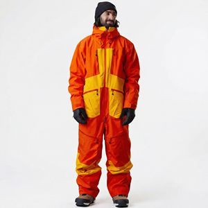 Combinaison de ski pour homme adulte, imperméable, respirante, coupe-vent, avec isolation en polaire Tex et fermeture éclair - Vente en gros - Product Image 1