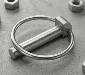 Goupille de sécurité à ressort pour remorques de camions – Composant de quincaillerie durable pour semi-remorques, idéal pour les applications de transport industriel - Product Image 1