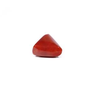 10.5 Carat Natural Red Coral Loose Gemstone Oval Cut 6mm for Fine Jewelry - Product Image 3