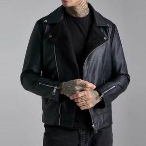 Fine Quality Online Purchases Wholesale Manufacturer Men's <b>Biker</b> <b>Jacket</b> Professional Design Fashionable Leather <b>Jacket</b> - Product Image 1