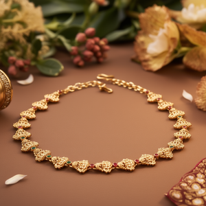 Lakshmi Single Layer Fashion Body Chain Earrings - Product Image 2