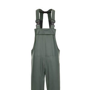 Pantalones de Trabajo Industriales con Peto de Algodón y Logotipo Personalizado, Pantalones de Trabajo con Peto de Algodón Resistente y Múltiples Bolsillos - Product Image 2