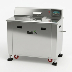 Triturador de Residuos Alimenticios Industrial y Comercial Exbio, Motor con Rodamientos de Acero Inoxidable 304, 550W, Capacidad de 100kg/día, Inodoro, Eliminación en 24 Horas - Product Image 1