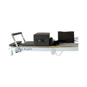 Máquina de Pilates Reformer Plegable de Aluminio Ligero, Reformer Plegable Ligero para Gimnasio, Profesional, Portátil y Ajustable - Product Image 1
