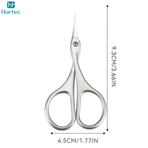 Ciseaux à cuticules en acier inoxydable, haute précision, lame incurvée à pointe fine, ciseaux de manucure pour soins professionnels des ongles - Product Image 3
