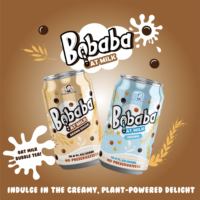 Madam Hong Orijinal Yulaf Sütü Esmer Şekerli Çay Aromalı Tapioka Toplu Bubble Tea 315ml Kutu 10.5% Brix 24 Ay Raf Ömrü