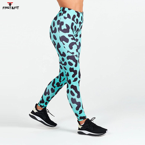 New Design High Waist Workout Leggings for Women Fashion Sportswear with Knitted Fabric High Fashion Style - Product Image 6