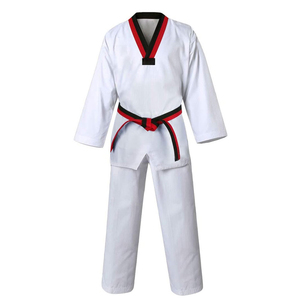 Uniforme de taekwondo haute performance pour hommes, léger et confortable, pour la pratique quotidienne. - Product Image 1