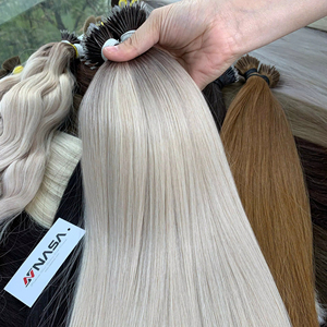 Extensiones de Queratina con Punta Doble, Cabello Virgen Remy Vietnamita de Doble Trama, Estilo Liso, Venta al por Mayor - Product Image 1