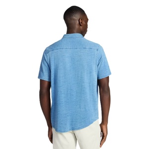 <b>Men's</b> Casual <b>Shirt</b> <b>Short</b> <b>Sleeve</b> Button Down Checkered Pattern Adult Wear Knitted Fabric Eco-Friendly Export From Bangladesh - Product Image 6