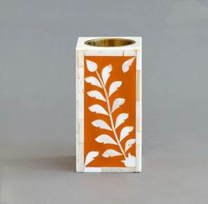 Brûleur de Bakhoor en Os Naturel Artisanal, Design Gravé, Écologique, Durable, Décoration d'Intérieur, Encens Indien, Option Logo Personnalisé - Product Image 2