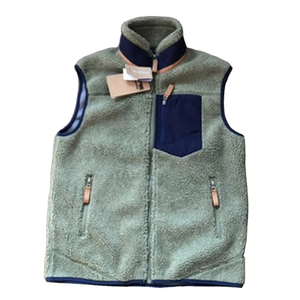 เสื้อกันลมกันน้ำสำหรับผู้ชายเสื้อแขนกุดผ้าฟลีซขั้วโลกเสื้อผ้าสวมใส่ด้านนอกสไตล์ลำลอง - Product Image 4