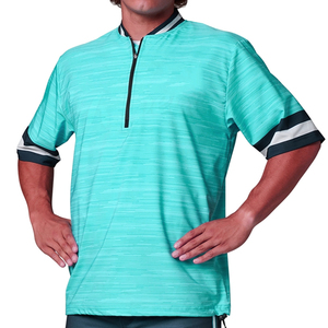 Veste de baseball unisexe à manches régulières, respirante, écologique, en tissu tricoté 100% polyester, vêtements de sport décontractés - Product Image 1