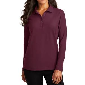 Camisas de Manga Larga para Mujer, Suaves al Tacto, de Alta Calidad, Estilo Informal, para el Trabajo, con Patrón Sólido, Cómodas para el Día a Día - Product Image 1