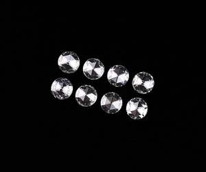 Diamante cultivado en laboratorio Om Gems de 6.0 mm, corte redondo rosa, para la elaboración de anillos solitarios, diamante blanco transparente de laboratorio, color E, claridad VVS1. - Product Image 2