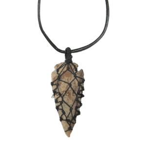 Pendentifs de pointe de flèche en quartz pierre semi-précieuse artisanat fourni par notre société - Product Image 2