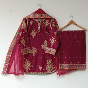 คอลเลคชั่นซูไมรา ชุดพิเศษสำหรับวันอีด ชุดเดรส 3 ชิ้น สวยงาม - Product Image 3