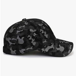 Custom Promotional 5-Panel Adjustable Baseball <b>Cap</b> for Travel Durable 100% Cotton Fleece Fabric Gym Fitness - Product Image 3