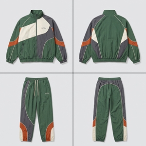 Conjunto Deportivo Cortavientos OEM para Hombres Grandes y Altos, Unisex, Talla Grande, Nailon, Logotipo Personalizado - Product Image 4