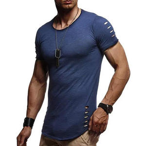 Nuevas Camisetas Personalizadas al por Mayor para Hombre, Estilo Desgastado, para Uso Casual y al Aire Libre, 100% Algodón, Camisetas para Hombre en Venta - Product Image 6