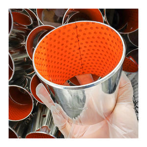 Douille coulissante en acier bronze orange POM revêtue DX douille de lubrification de limite de charge lourde SF-2 bagues PAP P20 - Product Image 2