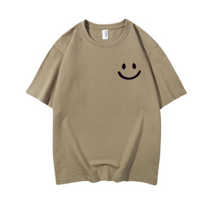 Camiseta Personalizada 2026 Oversize con Cuello Redondo, 180 Gramos, Tejido de Punto, Manga Corta, Impresión Digital, Patrón Gráfico de Letras Sencillas - Product Image 3