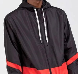 Ensemble de survêtement unisexe d'hiver coupe-vent deux pièces en tissu respirant avec cordon de serrage, lourd, uni, à capuche, pour la course et l'entraînement - Product Image 6