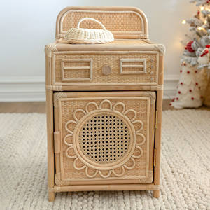 Lave-linge artisanal en rotin pour bébé, mini-lave-linge jouet, prix de gros - Product Image 5