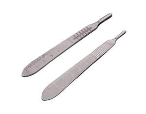 Couteau chirurgical de sécurité à manche gradué pour instruments dentaires, outil d'implantation orale en acier par Surgiright - Product Image 6