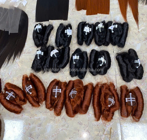 ผมเวียดนามแท้แบบ Egg Curl  100% ผมมนุษย์  แบบ Double Drawn  ต่อผมแบบ Curly  สีดำธรรมชาติ ขายส่ง - Product Image 3