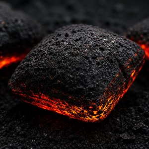 Briquettes de sciure de bois noires en forme de coussin pour barbecue (BBQ) - Product Image 3