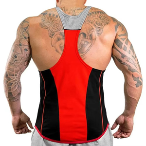 Bodybuilding Stringer Tank Top <b>Men</b> Mesh Gym Sleeveless T-shirt <b>Men</b> Fitness Vest <b>Singlets</b> Sportswear Workout Tank top Stringers - Product Image 4