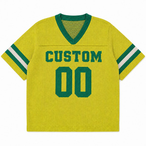 Suéter de Punto Personalizado para Hombre, Transpirable, para Fútbol, Invierno, Manga Larga, Jacquard, Uniforme de Equipo, Fabricante - Product Image 3