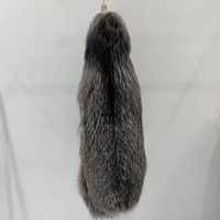 Manteau en fausse fourrure de renard écologique pour femme AL SWANS, épais, chaud, couleur unie, élégant, avec bordure en fourrure