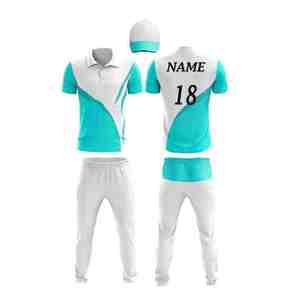 Custom Made OEM Wholesale <b>Cricket</b> Uniform Best Quality 100% Cotton Short Sleeve Breathable Premium Customized Color Size Logo - Product Image 5