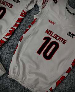 Jersey de Fútbol Americano Sublimado Personalizado de Buena Calidad, Hecho en Fábrica, Uniforme de Fútbol Americano para Adultos y Jóvenes - Product Image 5