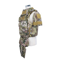 H Win al aire libre 1000D camuflaje de liberación rápida chaleco táctico de protección completa con sistema Molle chaleco blindado de camuflaje con placa