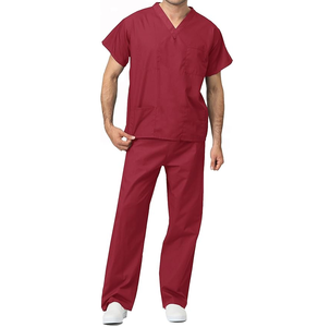 Meilleures ventes : Ensembles de blouses médicales unisexes respirantes, uniformes de fabricant en gros pour femmes et hommes, blouses d'infirmière en tissu doux - Product Image 6