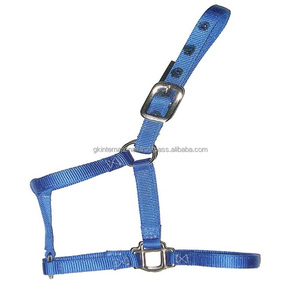 Double Ply Nylon Horse Halter dans de nombreuses couleurs et tailles avec nickel en acier inoxydable ou matériel en laiton au meilleur prix - Product Image 4