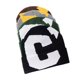 Gorros de lana de última moda fabricados en Pakistán, de color liso, con logotipo personalizado, para adultos. - Product Image 2