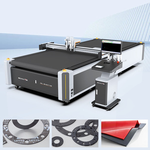 Coupe <span class=keywords><strong>de</strong></span> joints irréguliers en laine, liège et amiante facilement réalisée avec une machine <span class=keywords><strong>de</strong></span> découpe à plat <span class=keywords><strong>de</strong></span> haute précision - Product Image 3