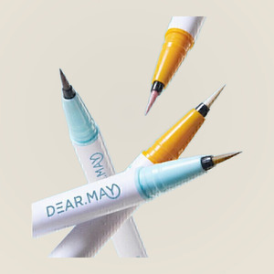 Maquillaje coreano Dear May Tangerine Under-Eye Dual Liner, delineador de ojos a prueba de agua, productos para mujeres, maquillaje cosmético - Product Image 6