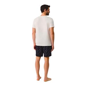 Ensemble T-shirt et short d'été deux pièces personnalisé pour homme 2025, imprimé par transfert thermique, 100 % coton, séchage rapide, respirant, grandes tailles, haute qualité - Product Image 5