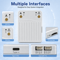 Module récepteur GNSS RTK anti-parasitage haute précision multi-fréquences, indice de protection IP54, température de fonctionnement de -45 à 75°C, Lingyuanshikong