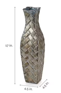 Factory Direct Stylish Iron Flower <b>Vase</b> Creative Coastal Design Planter for Living Room and Wedding for Easter Decor - Product Image 3